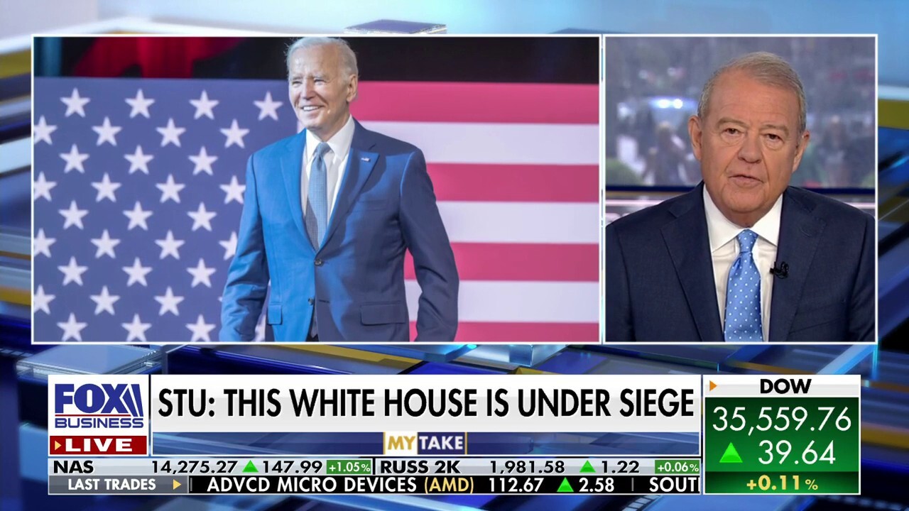 Stuart Varney: With the White House 'under siege,' Biden should take a long vacation