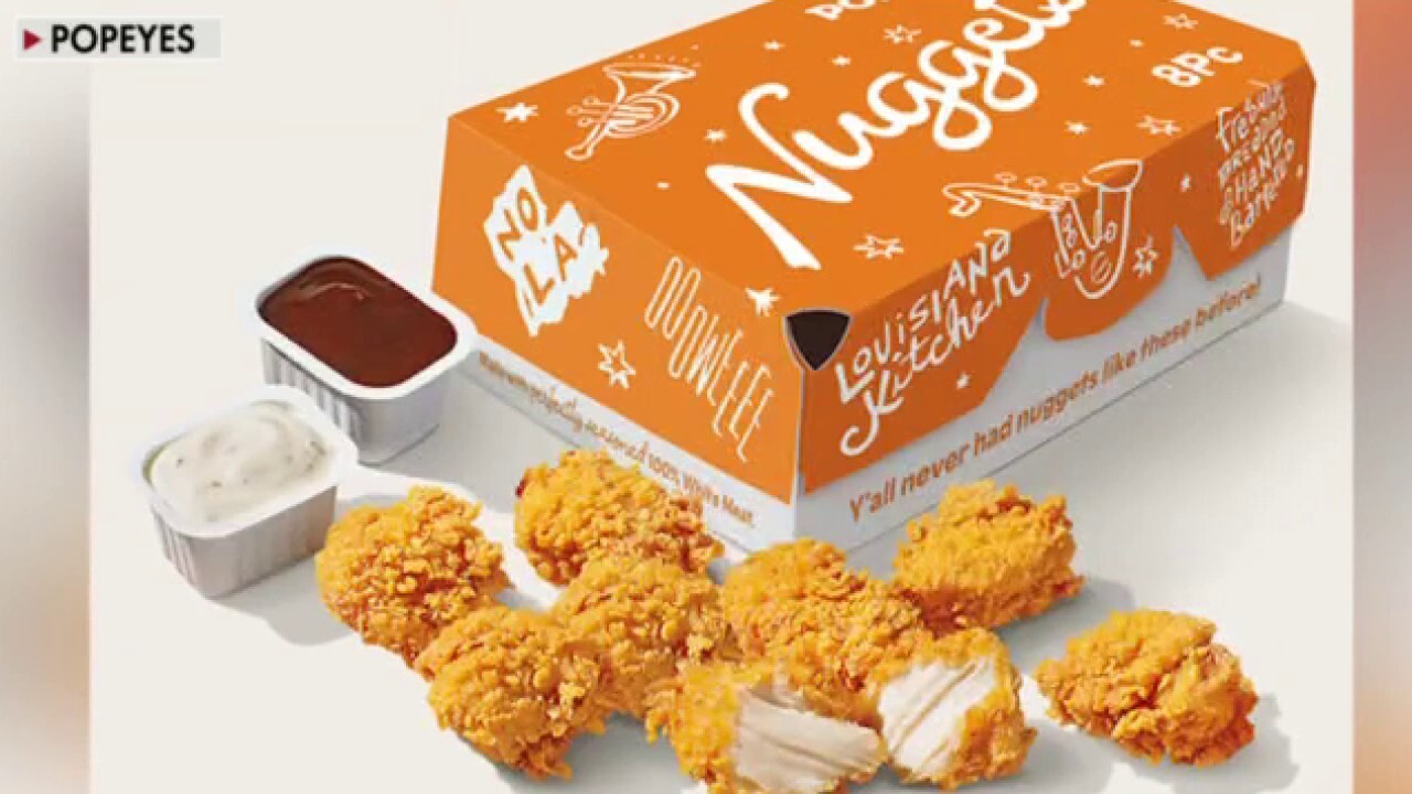 Sami Siddiqui, president of Popeyes Louisiana Kitchen for the Americas, explains that the creation of the company's chicken nugget is not in response to inflation, which he argues is "temporary in the environment."