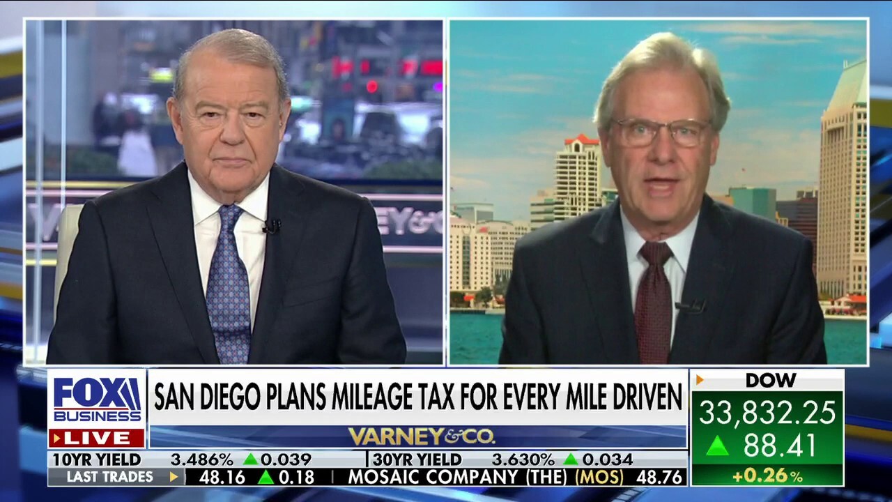 San Diego County Supervisor Jim Desmond voices opposition against the California county's plan to tax highway drivers for every mile with a new tolling system.