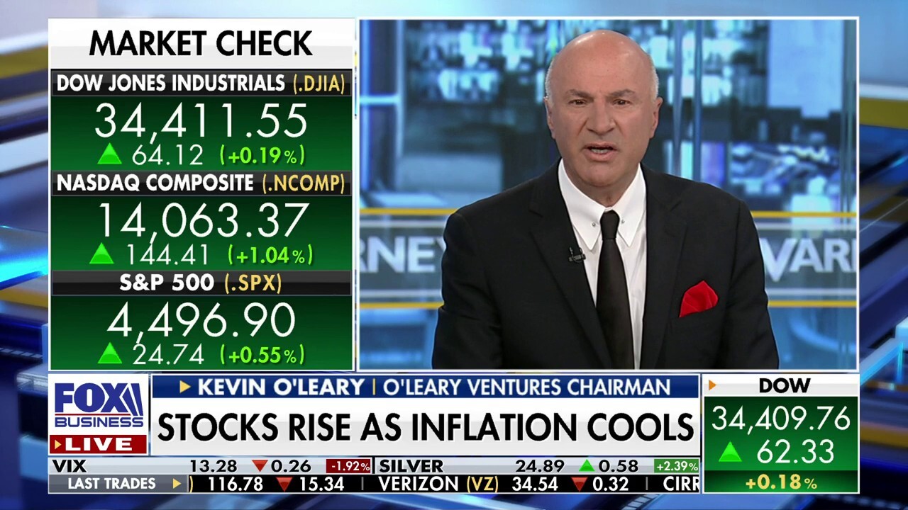 O'Leary Ventures Chair Kevin O'Leary discusses the impact of cooling inflation on the economy and weighs in on crypto's Binance crisis on "Varney & Co."