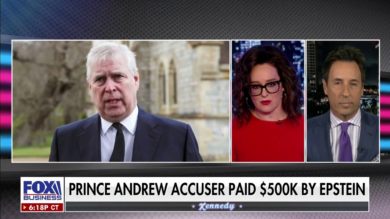 Former prosecutor Mark Eiglarsh discusses Jeffrey Epstein's $500,000 settlement agreement with accuser Virginia Giuffre released in civil lawsuit against Prince Andrew on 'Kennedy.'