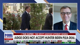 The DOJ was called out by the judge in the Hunter Biden case: Tom Dupree - Fox Business Video