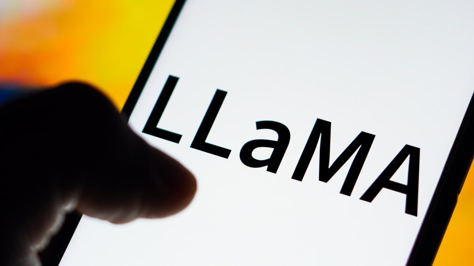 The LLaMA (Large Language Model Meta AI) logo